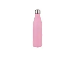 17oz/500ml Stainless Steel Cola Bottle(Matt Pink) 