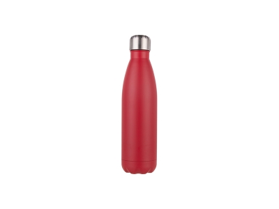 17oz/500ml Stainless Steel Cola Bottle(Matt Red)