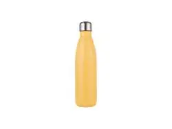 17oz/500ml Stainless Steel Cola Bottle(Matt Yellow) 