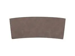 Laserable Leather Sleeve for Tumbler(Gray Brown/Black,27.5*25*10cm)